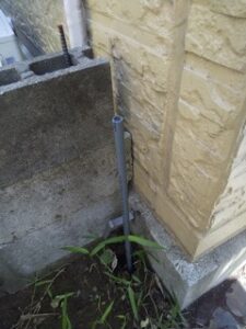 屋外　外　庭　蛇口　水栓　立水栓　交換